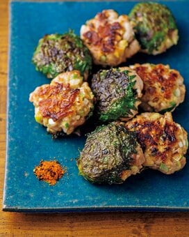 「豚こまの大葉」つくねレシピ。ひき肉よりも肉感がアップ