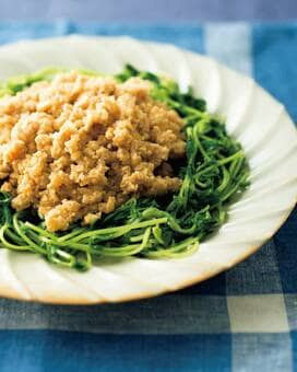 最強糖質オフ食材・高野豆腐を、肉みそ風やあんかけに