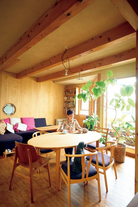 リラックス感のあるリビング