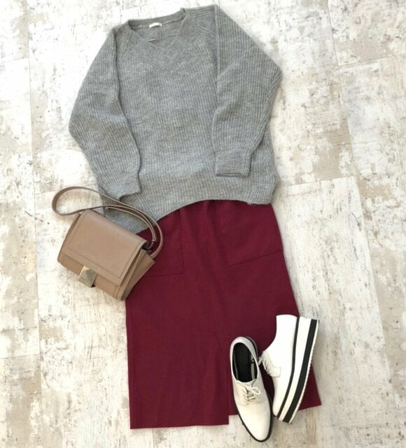 ロングタイトスカート