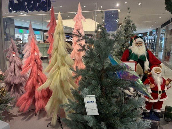 ジョージアのクリスマスツリー