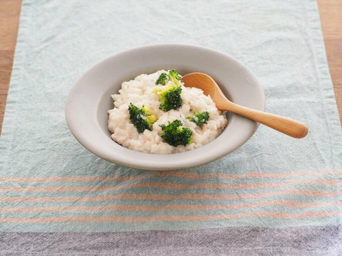 クリームツナリゾット