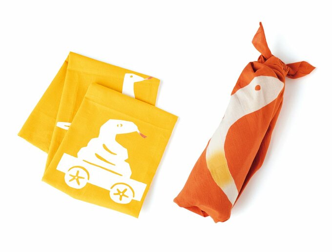 へびの手ぬぐい