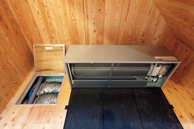 床下エアコン