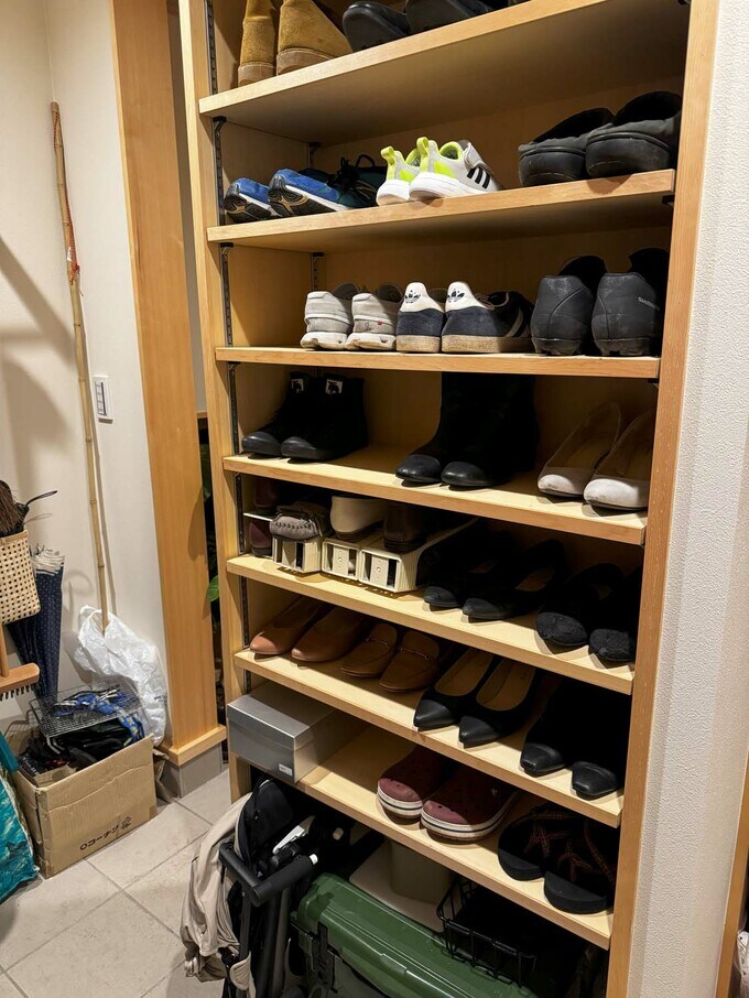 靴の収納