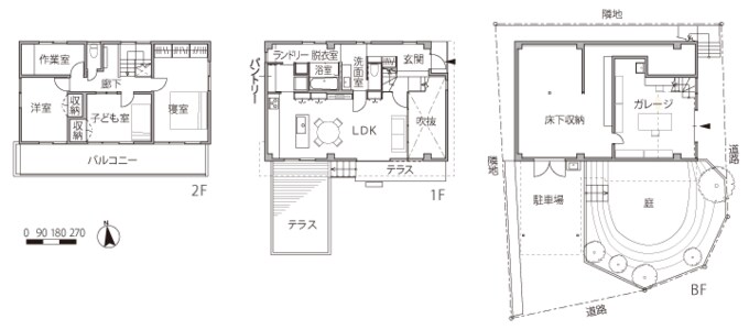 リノベーション後の間取図