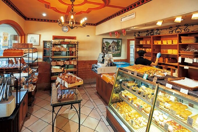 ブレドール葉山の店内