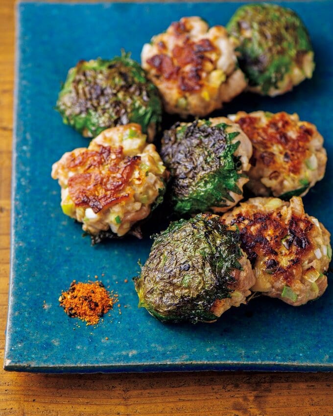 豚こまのつくね焼き