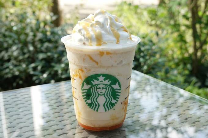 スイートポテトゴールドフラペチーノ