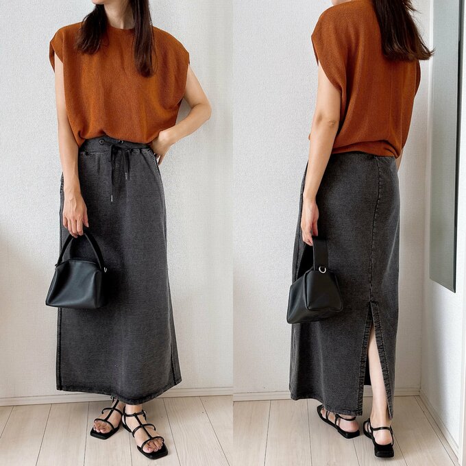 サマーニット合わせ