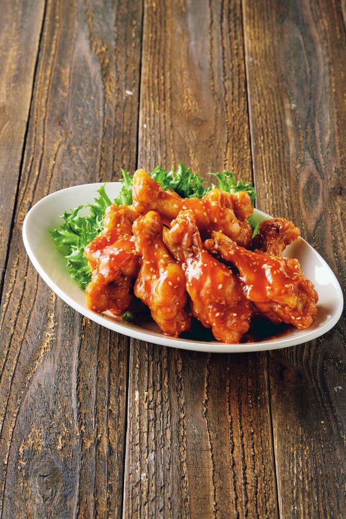 バーベキューフライドチキン