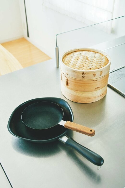 フライパンとせいろ画像