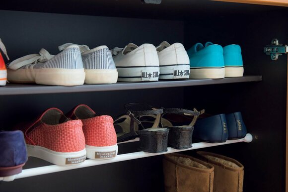 靴収納つっぱり棒2本