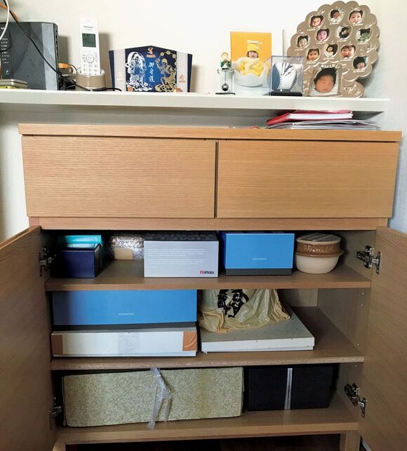 キャビネットのゆる捨て