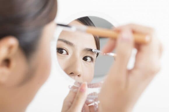 眉メイク対策