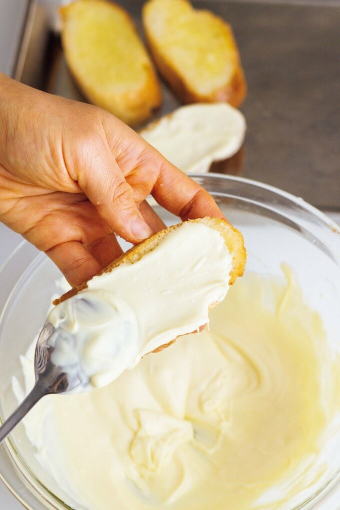 ホワイトチョコラスクの調理工程3