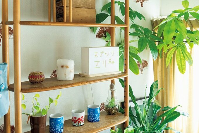 飾る雑貨は厳選