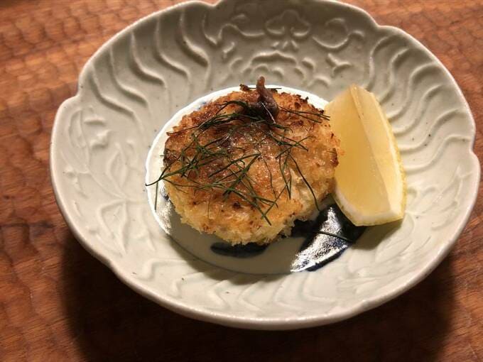パテを和食器に盛りつけた様子