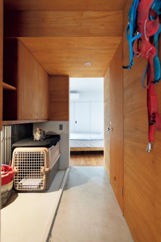 キャリーケースの置き場