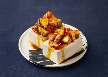 豆腐を使った絶品副菜2品。「キムチアボカドやっこ」はリピ間違いなし