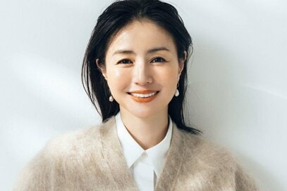 井川遥さん「家事はできるだけ家族で分担します」。忙しくても年末の大掃除は欠かせない