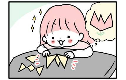 厚紙でつくるパズルで5歳児の成長を実感！＜モチコの節約遊び＞