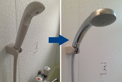 意外と簡単！シャワーヘッドとホースを交換してみた