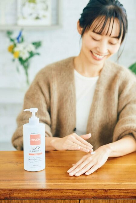 ミノン全身保湿ミルク大容量ポンプタイプ