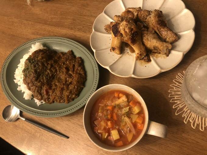 カレーなど