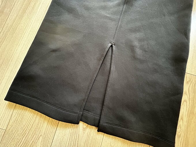 無印良品「二重編みスウェットスカート」2990円