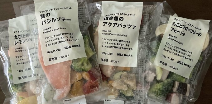 フライパンでつくるミールキット