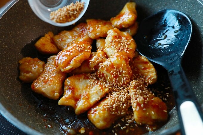 たれをからめる