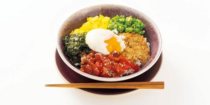 韓国風ばくだん丼