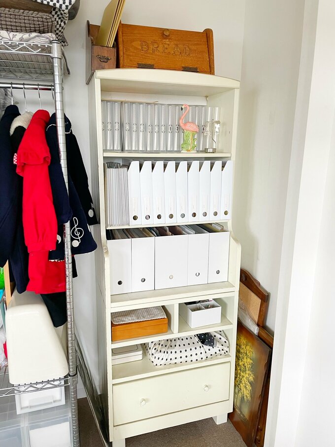 使っていた収納棚