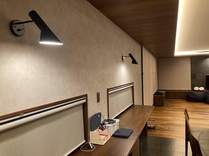 リビングのスタディースペース