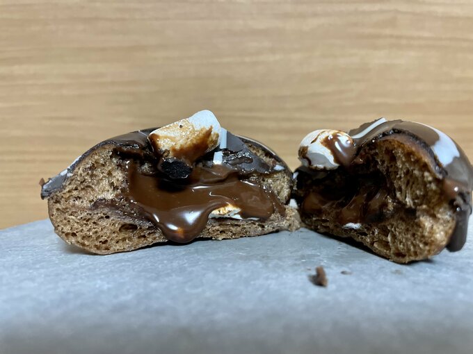 フォンダン ショコラ ハート 断面