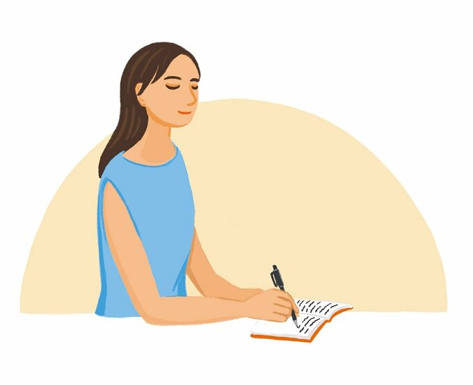 メモするイラスト