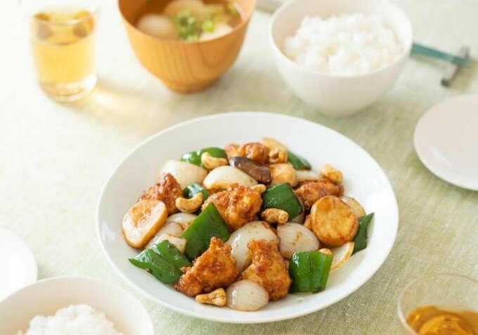 鶏肉とカシューナッツ炒め