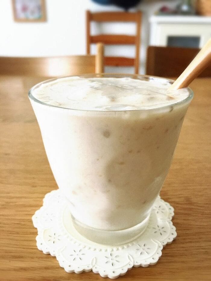 凍ったバナナと牛乳を混ぜるだけ！砂糖いらずの濃厚＆ヘルシーバナナ