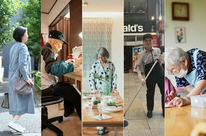 人生100年時代。60～90代で「自分らしく働く」5人が大切にしていること