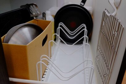 もう使う前には戻れない！ニトリのフライパンスタンド