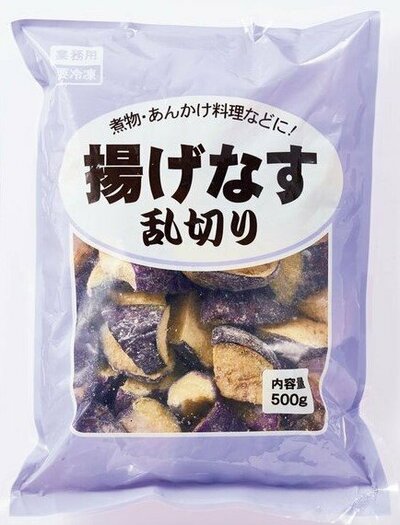 揚げなす乱切り