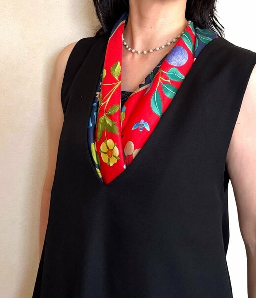 若松さんのスカーフ例