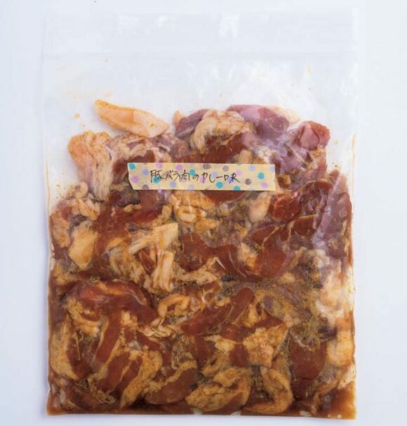 豚バラ肉のカレー味