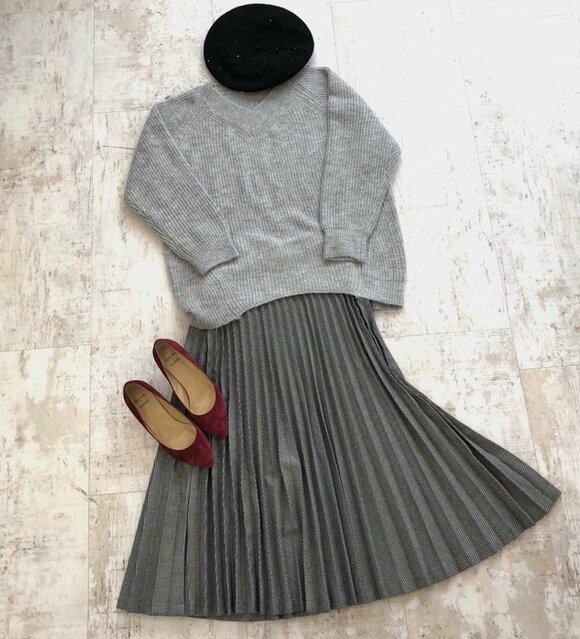 プリーツスカート