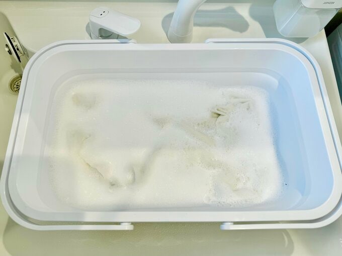 酵素系洗剤でつけおき