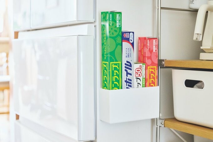 マグネットボックスに入ったラップ類