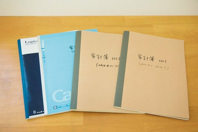 ノート4冊