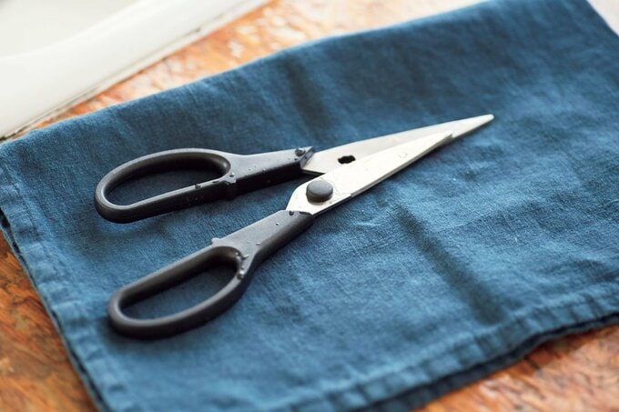 取り外せるキッチンバサミ