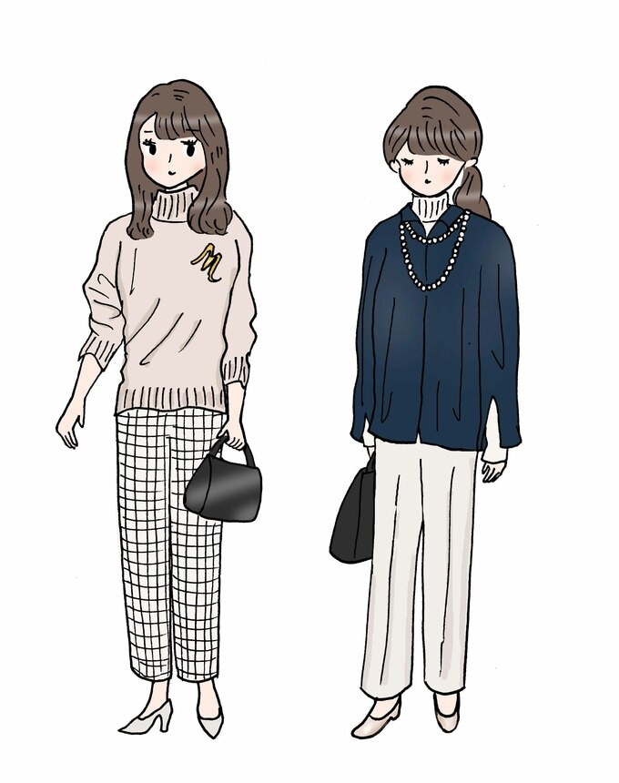 正解コーデイラスト